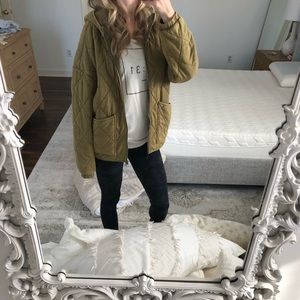 Wild Fable Quilted Hooded Jacket